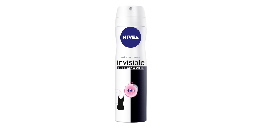 Nivea Antiperspirant Invisible for Black & White Clear