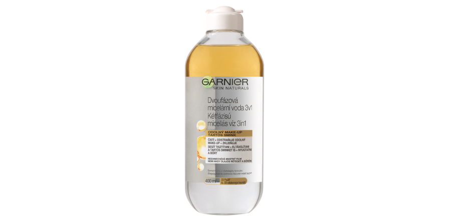 ​Garnier Dvoufázová micelární voda 3 v 1 Skin Naturals