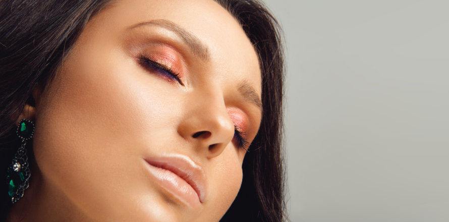 make-up look 3-gelové oční stíny