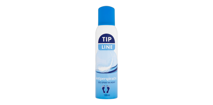 Antiperspirant deo spray na nohy (Tip Line)