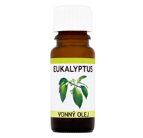 Eukalyptus vonným olejem