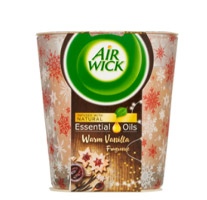 Air Wick Essential Oils Svíčka vůně vanilkového cukroví