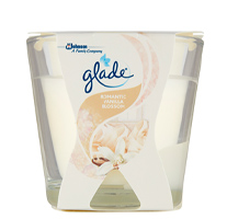 Glade Mini Romantic Vanilla Blossom parfémovaná svíčka 70g