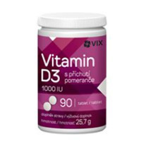 Vix Vitamin D3 s příchutí pomeranče