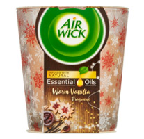 Air Wick Essential Oils Svíčka vůně vanilkového cukroví 