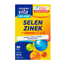 MaxiVita Vaše zdraví Selen + zinek + vitamin C a E
