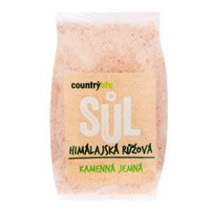sůl himálajská růžová jemná 500 g Country life