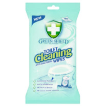 Green Shield Vlhčené ubrousky na smaltované a umělohmotné povrchy WC