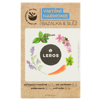 Leros Vnitřní harmonie bazalka & sléz bylinný čaj 