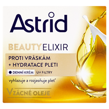 Astrid Beauty Elixir hydratační denní krém proti vráskám s UV filtry