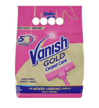 Vanish Gold Shake & Clean Prášek na čištění koberců 