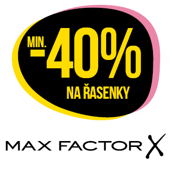 Využijte neklubové nabídky slevy min 40 % na řasenky Max Factor!