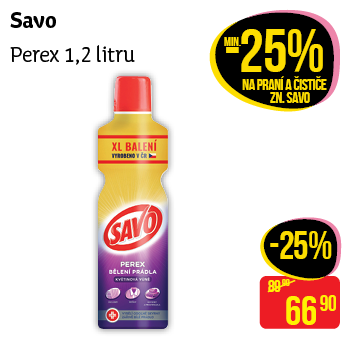 Savo - Perex 1,2L 