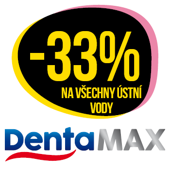Využijte neklubové nabídky slevy 33 % na ústní vody značky DentaMAX!