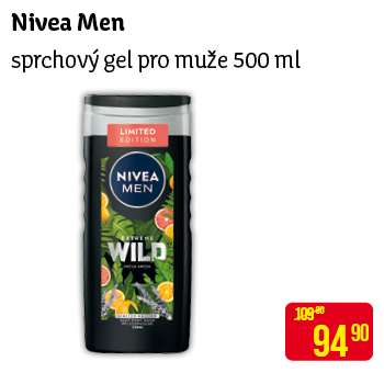 Nivea Men - sprchový gel pro muže 500 ml