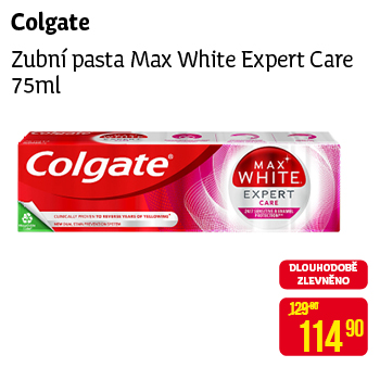 Colgate - Zubní pasta Max White Expert Care 75ml