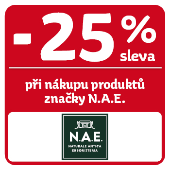 Využijte neklubové nabídky - sleva 25 % na celou značku N.A.E.!