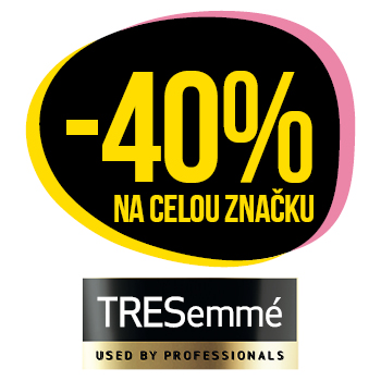 Využijte neklubové nabídky - sleva 40% na celou značku TRESemmé!