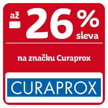 Využijte neklubové nabídky - sleva až 26 % na celou značku Curaprox!
