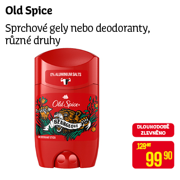 Old Spice  - Sprchové gely nebo deodoranty, různé druhy