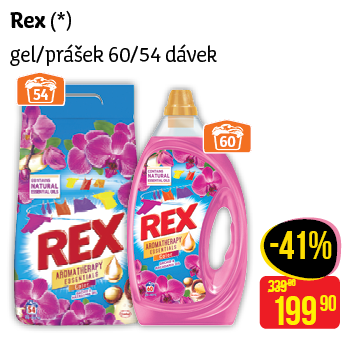 Rex - gel/prášek 60/54 dávek