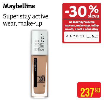 Maybelline New York -Super stay active wear, make-up