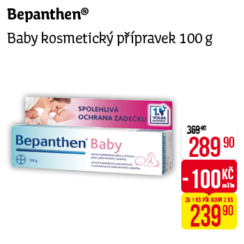 Bepanthen - Baby kosmetický přípravek 100g