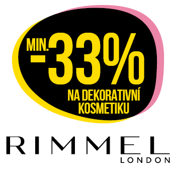 Využijte neklubové nabídky - sleva min. 33 % na celou značku dekorativní kosmetiky Rimmel!