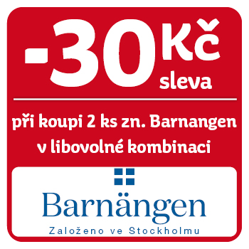 Využijte neklubové nabídky - sleva 30 Kč na aditiva značky Barnängen při koupi 2 ks v libovolné kombinaci!