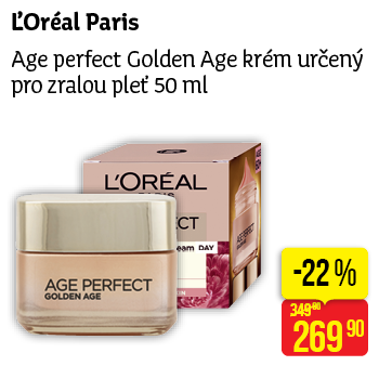 L'Oréal Paris - Age perfect Golden Age krém určený pro zralou pleť 50 ml
