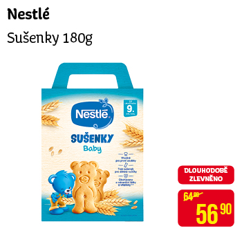 Nestlé - Sušenky 180g