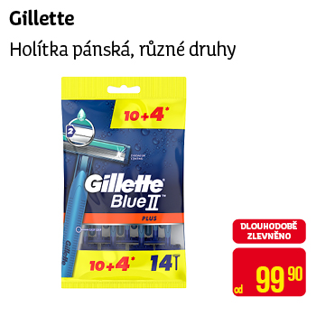Gillette - Holítka pánská, různé druhy