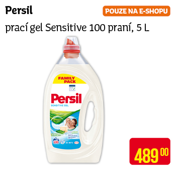 Persil - Prací gel 100 praní, 5l