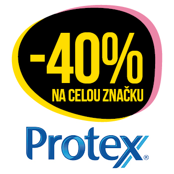 Využijte neklubové nabídky - sleva 40% na celou značku Protex!