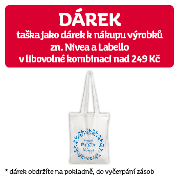 Využijte neklubové nabídky - DÁREK taška k nákupu výrobků zn. Nivea a Labello v libovolné kombinaci nad 249 Kč!