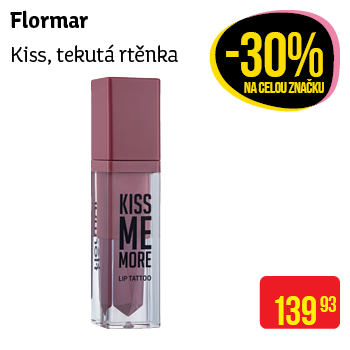 Flormar - Kiss, tekutá rtěnka