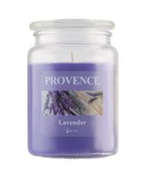 Provence Svíčka ve skle s víčkem