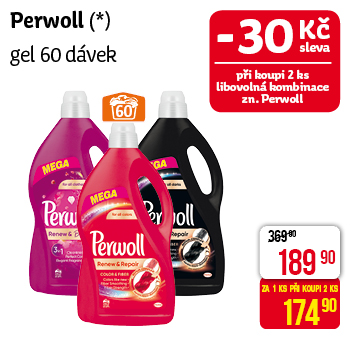 Perwoll - gel 60 dávek