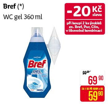 BREF WC gel - 360 ml