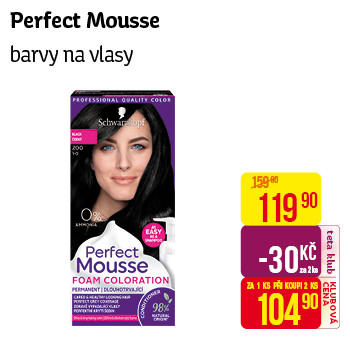 Perfect Mousse - Barvy na vlasy