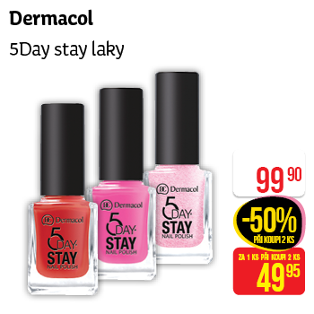 Dermacol - 5Day stay laky