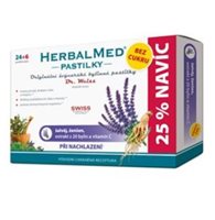 HerbalMed pastilky  BEZ CUKRU Šalvěj + vitamin C