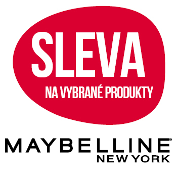 Využijte neklubové nabídky - sleva na vybrané produkty značky Maybelline New York!