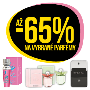 Využijte neklubové nabídky - sleva až 65% na vybrané parfémy!