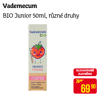 Vademecum - BIO Junior 50ml, různé druhy