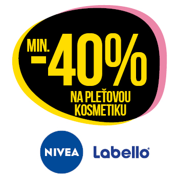 Využijte neklubové nabídky - sleva min. 40 % na pleťovou kosmetiku značky Nivea a Labello!
