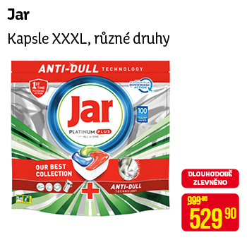 Jar - Kapsle XXXL, různé druhy