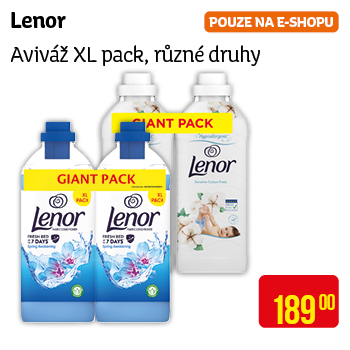 Lenor Aviváž - XL Pack