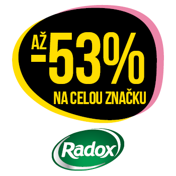 Využijte neklubové nabídky slevy až 53 % na celou značku Radox!