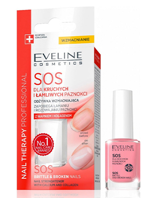 Eveline Cosmetics SOS multivitaminový kondicionér s vápníkem Nail Therapy Professional